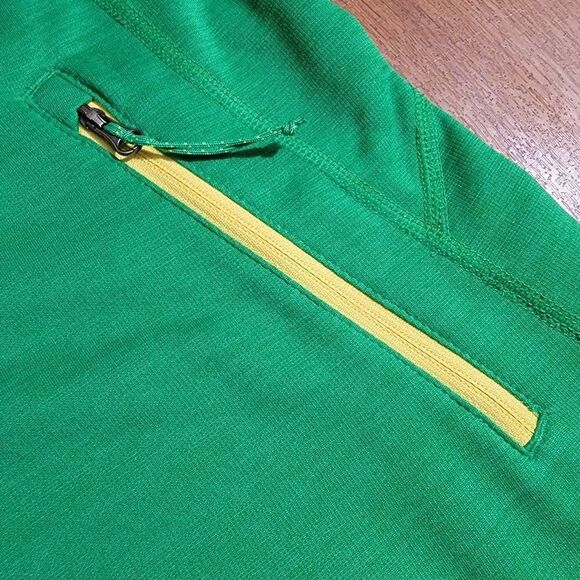 Columbia NCAA Oregon Ducks Jacket Sapphire Trail Fleece Omni-Heat Small S Green - Picture 5 of 13